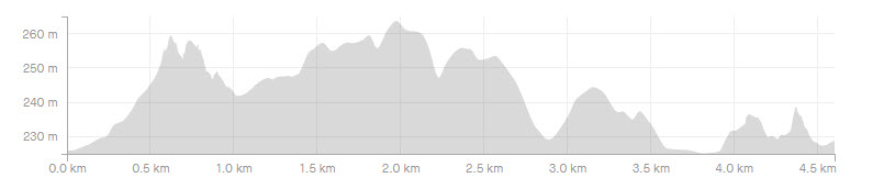 Malibu Search & Rescue Trail Race - 5K Course Elevation Profile Malibu Search & Rescue Trail Race - 5K Course Elevation Profile